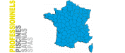 Carte de France des professionnels par région