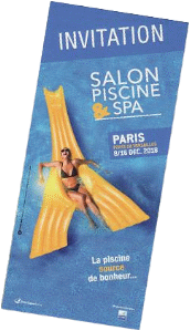 Invitation au Salon Piscine & Bien-Être 2019 de Paris