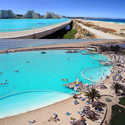 La plus grande piscine du monde quivalente  50 piscines olympiques