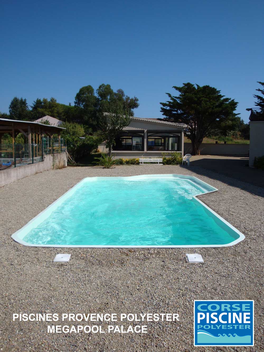 Photo piscine ou spa de CORSE PISCINE POLYESTER, partenaire d'Eauplaisir
