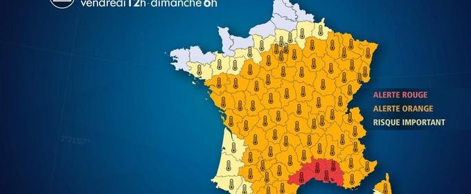 Canicule France juin 2019
