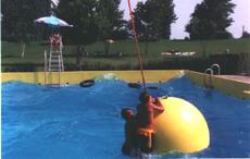 Waveball Boule à vagues pour piscine