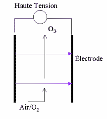 Electrodes d'ozonateur piscine