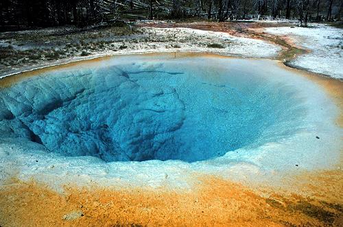 Piscine naturelle  Yellowstone USA