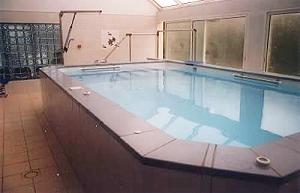 Piscines médicales pour hydrothérapie et balnéothérapie.