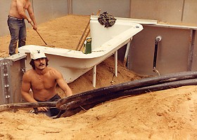 Etape de construction d'une piscine en kit