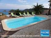 Photo d'une ralisation de CORSE PISCINE POLYESTER