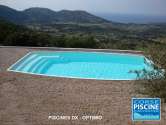 Photo d'une ralisation de CORSE PISCINE POLYESTER