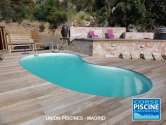 Photo d'une ralisation de CORSE PISCINE POLYESTER