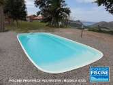 Photo d'une ralisation de CORSE PISCINE POLYESTER