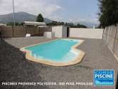 Photo d'une ralisation de CORSE PISCINE POLYESTER