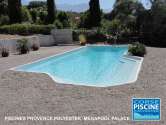 Photo d'une ralisation de CORSE PISCINE POLYESTER