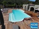 Photo d'une ralisation de CORSE PISCINE POLYESTER