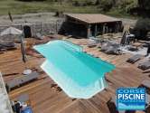 Photo d'une ralisation de CORSE PISCINE POLYESTER