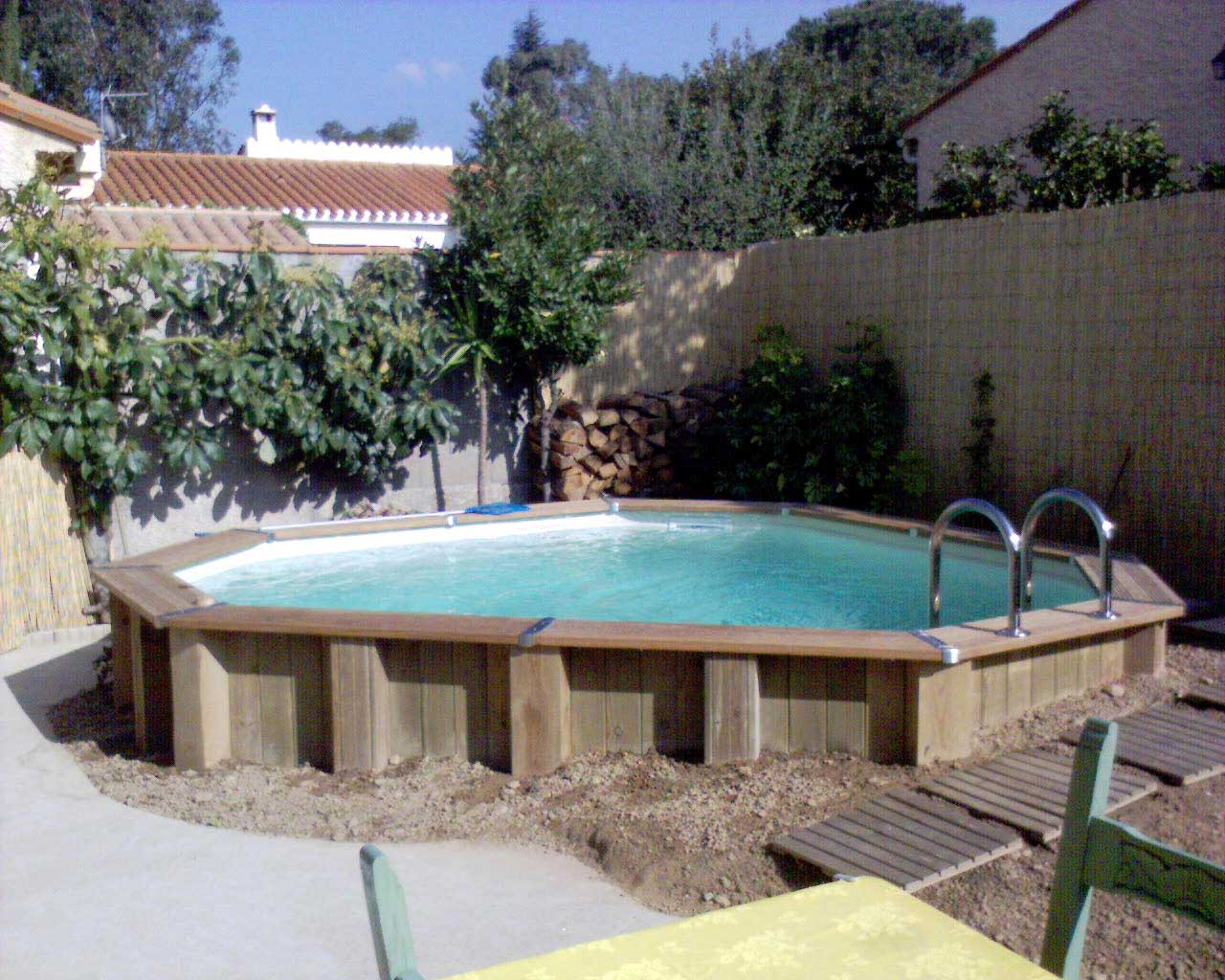 Photo piscine ou spa de PROMO PISCINE BOIS, partenaire d'Eauplaisir