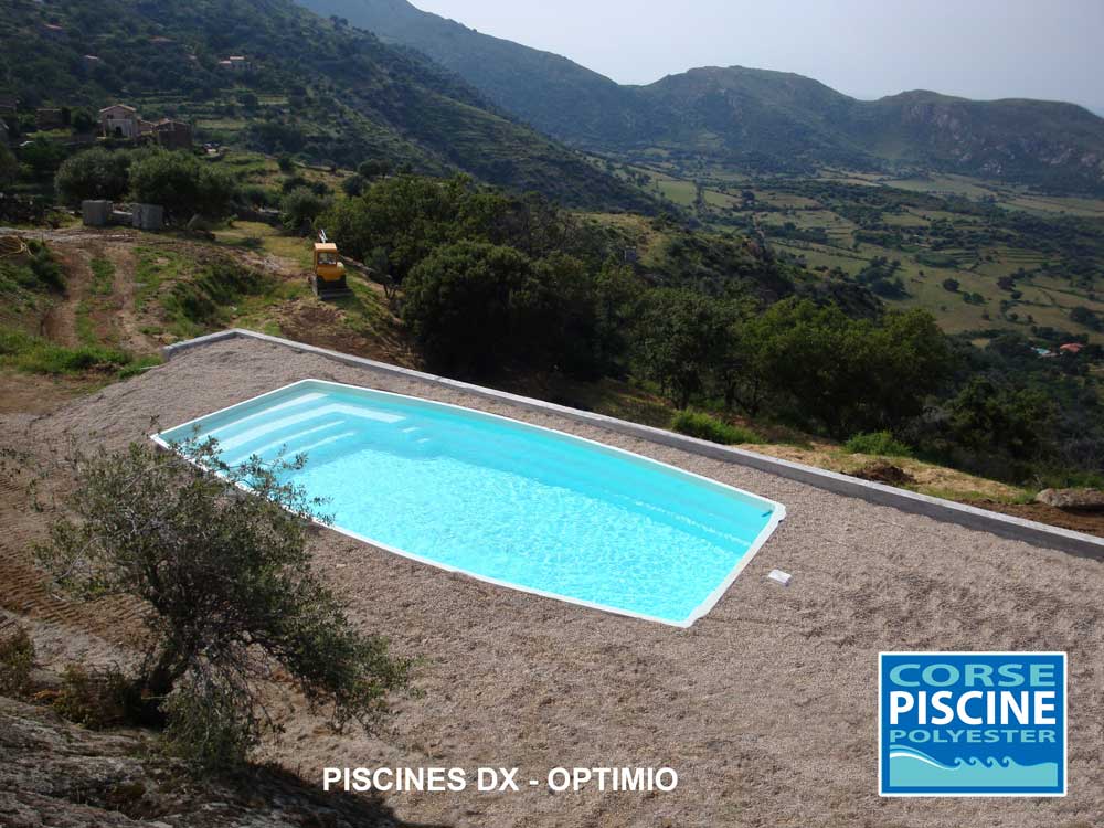 Photo piscine ou spa de CORSE PISCINE POLYESTER, partenaire d'Eauplaisir