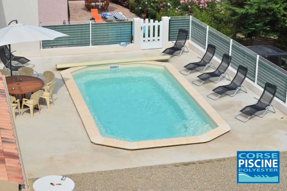 Photo piscine ou spa de CORSE PISCINE POLYESTER, partenaire d'Eauplaisir