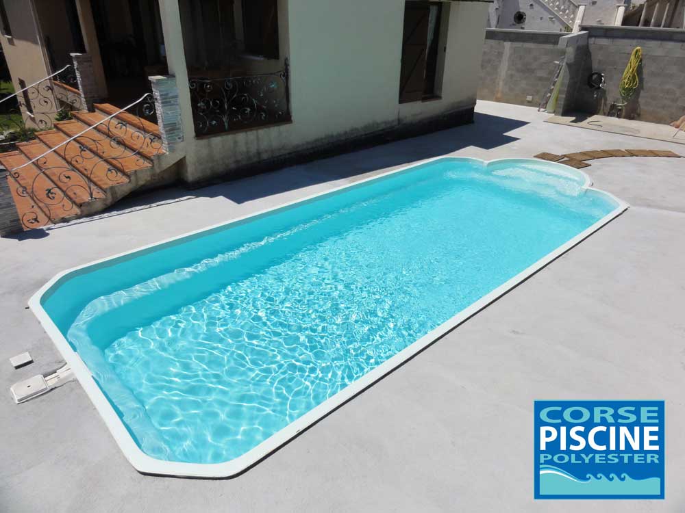 Photo piscine ou spa de CORSE PISCINE POLYESTER, partenaire d'Eauplaisir