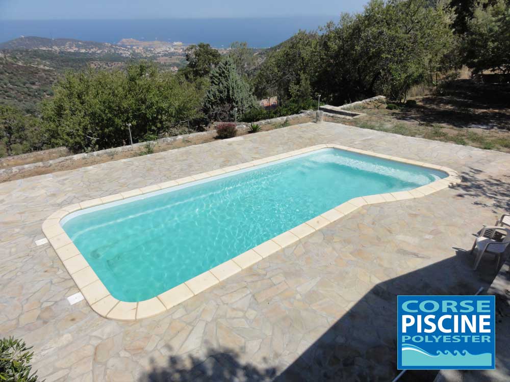 Photo piscine ou spa de CORSE PISCINE POLYESTER, partenaire d'Eauplaisir