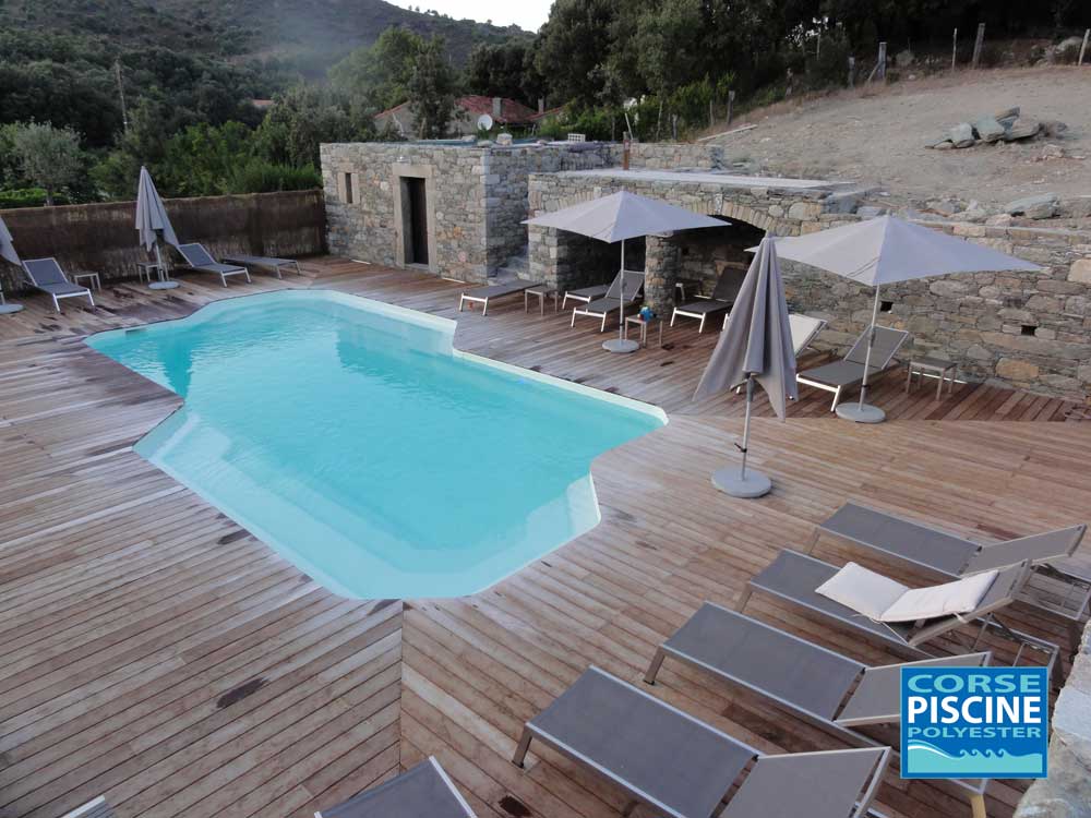 Photo piscine ou spa de CORSE PISCINE POLYESTER, partenaire d'Eauplaisir