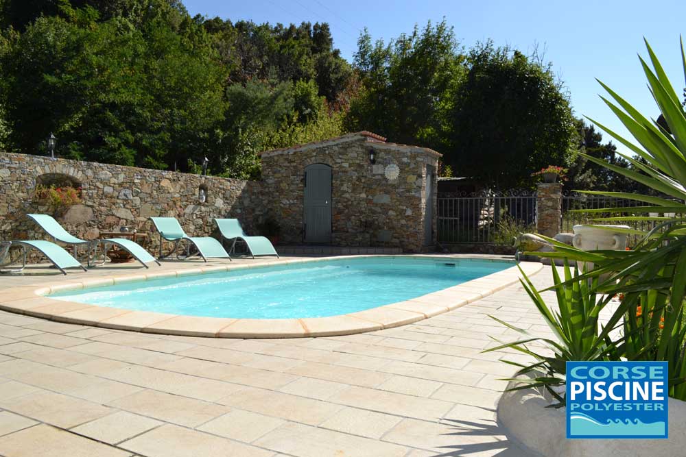 Photo piscine ou spa de CORSE PISCINE POLYESTER, partenaire d'Eauplaisir