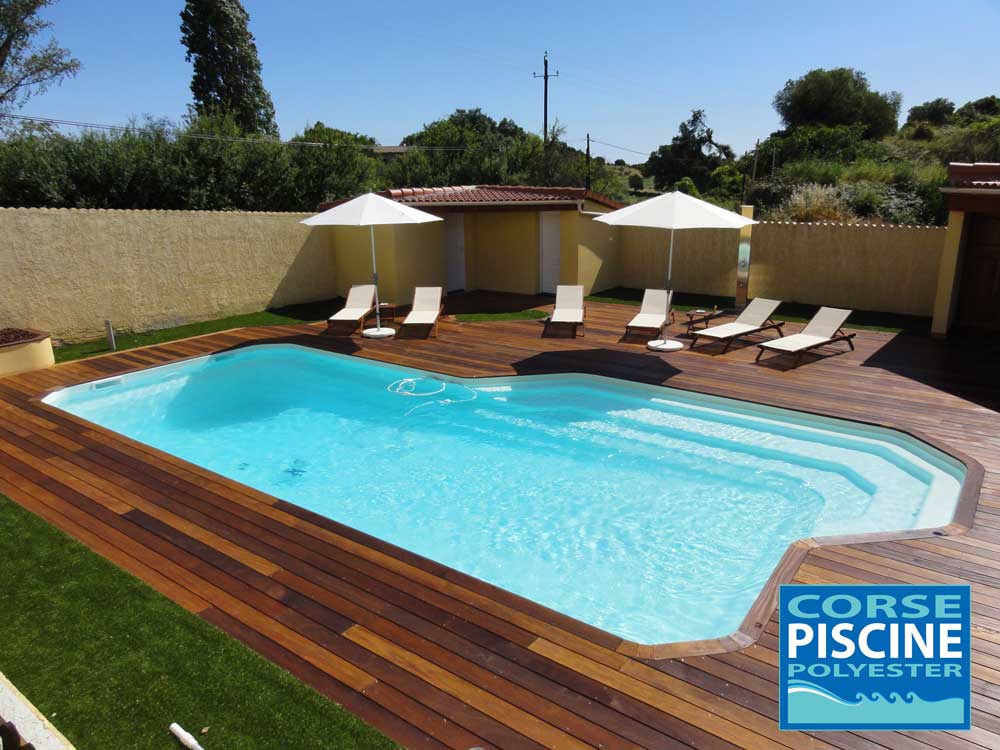 Photo piscine ou spa de CORSE PISCINE POLYESTER, partenaire d'Eauplaisir