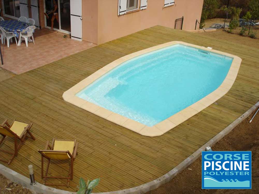 Photo piscine ou spa de CORSE PISCINE POLYESTER, partenaire d'Eauplaisir