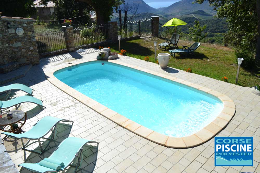 Photo piscine ou spa de CORSE PISCINE POLYESTER, partenaire d'Eauplaisir