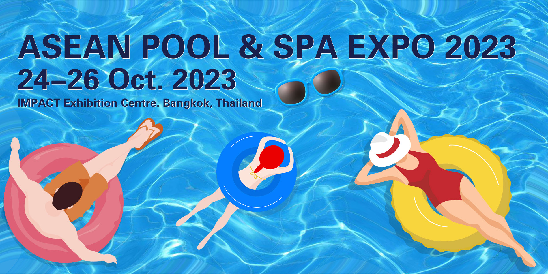 ASEAN Pool & Spa Expo 2023, Bangkok, Thaïlande 