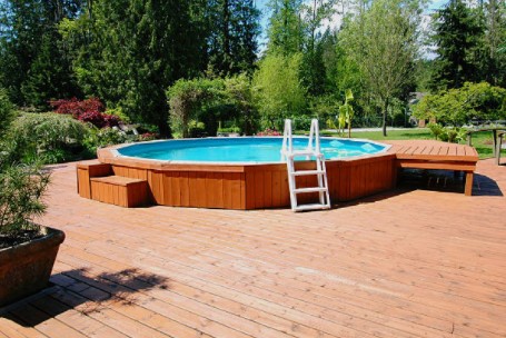 piscine en bois